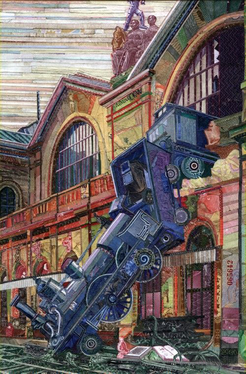 Картины из советских денег и не только искусство,творчество,картины из денег, рубли,СССР