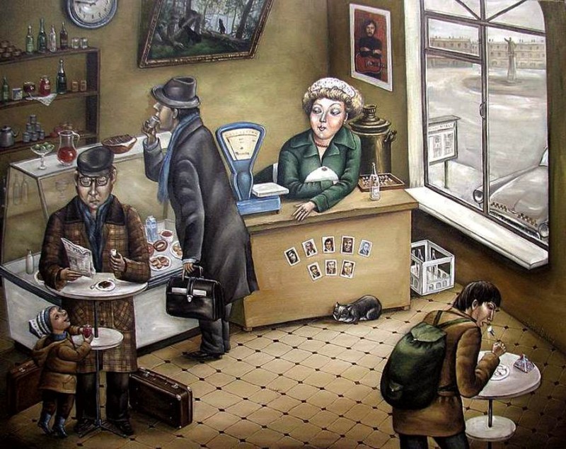 О родном и близком: жизненные картины советского прошлого от Анжелы Джерих , родное,близкое,ссср,жизненные картины, советское прошлое, Анжела Джерих