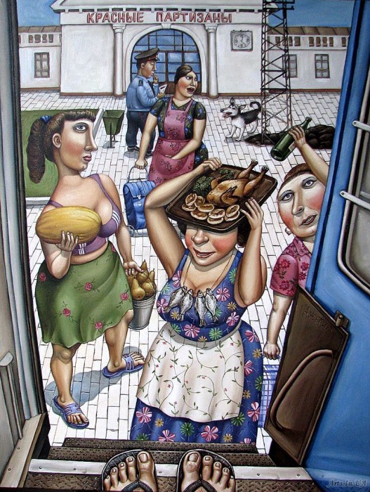 О родном и близком: жизненные картины советского прошлого от Анжелы Джерих , родное,близкое,ссср,жизненные картины, советское прошлое, Анжела Джерих