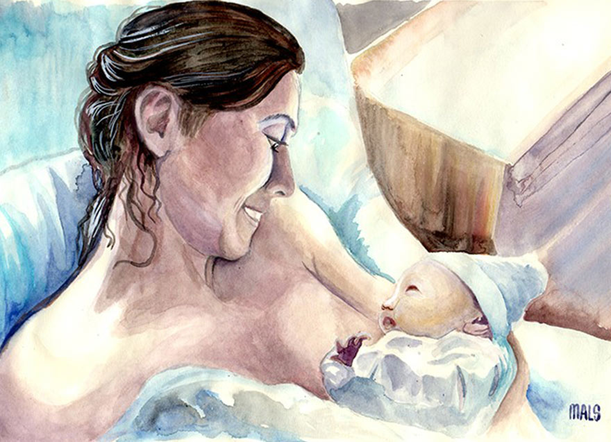 Муж попросил 24 художников, чтобы те перерисовали портреты его семьи ко дню рождения жены 24 художника перерисовали портреты семьи, Ernst Berlin reddit