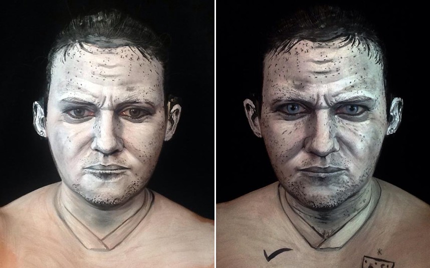 Впечатляющие трансформации при помощи макияжа от талантливого визажиста Марии Мэлоун Maria Malone-Guerbaa Мария Мэлоун-Герба. макияж, трансформация