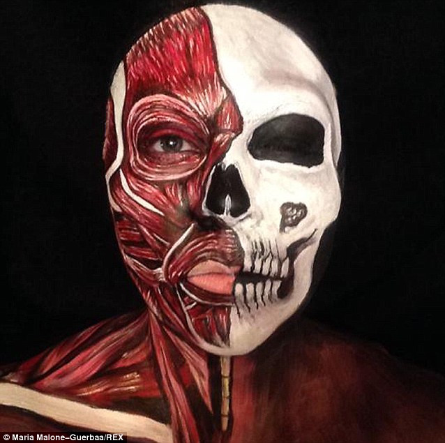 Впечатляющие трансформации при помощи макияжа от талантливого визажиста Марии Мэлоун Maria Malone-Guerbaa Мария Мэлоун-Герба. макияж, трансформация