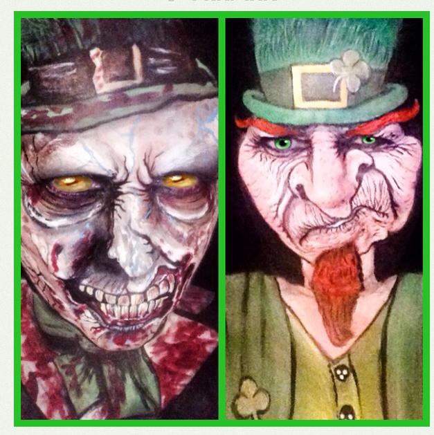 Впечатляющие трансформации при помощи макияжа от талантливого визажиста Марии Мэлоун Maria Malone-Guerbaa Мария Мэлоун-Герба. макияж, трансформация