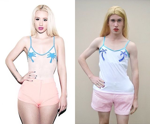 Парень смешно воссоздает фотографии знаменитостей у себя дома воссоздает фото знаменитостей, повторяет фотографии звезд, WaveRider