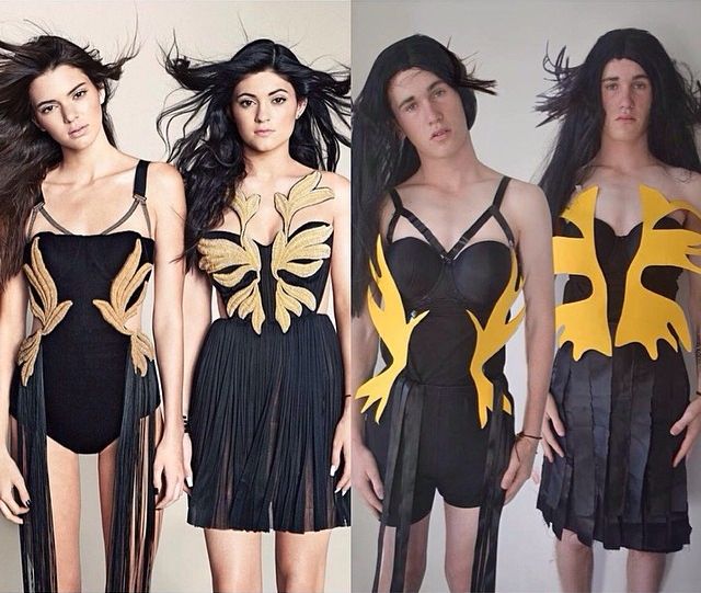 Парень смешно воссоздает фотографии знаменитостей у себя дома воссоздает фото знаменитостей, повторяет фотографии звезд, WaveRider