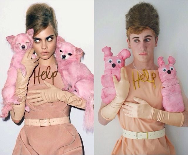 Парень смешно воссоздает фотографии знаменитостей у себя дома воссоздает фото знаменитостей, повторяет фотографии звезд, WaveRider