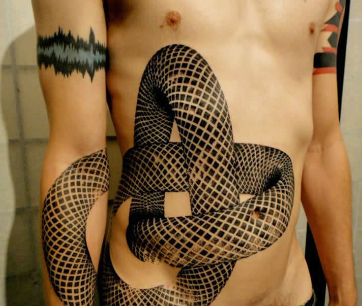 Сверхреалистичные 3D татуировки, которые сломают ваш мозг Сверхреалистичные 3D татуировки, объёмные татуировки