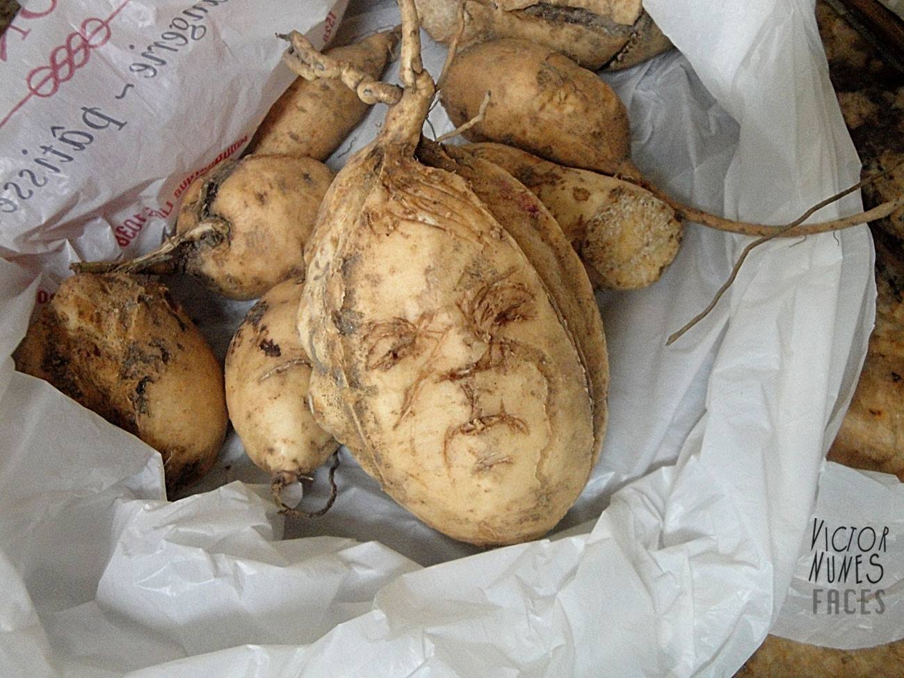 Художник создаёт милые, смешные и пугающие лица из всего, что он ест Виктор Нуньес, Victor Nunes faces, лица еда