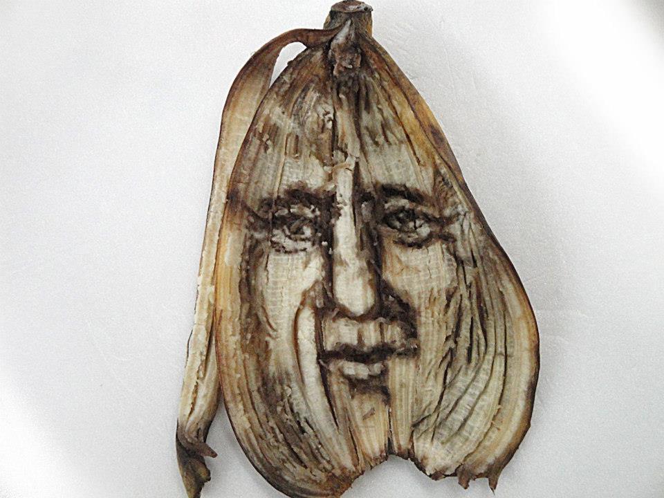 Художник создаёт милые, смешные и пугающие лица из всего, что он ест Виктор Нуньес, Victor Nunes faces, лица еда