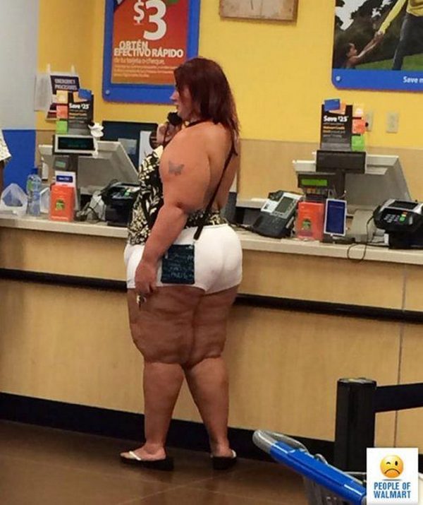 Сумасшедшие наряды странных посетителей американских супермаркетов people of walmart, американцы в супермаркете, Сумасшедшие наряды американцев