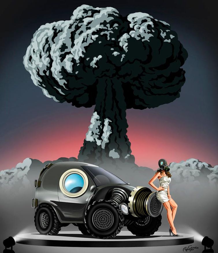 Война и мир: серия сатирических иллюстраций на тему напряженной обстановки в мире Гюндуз Агаев, сатирические иллюстрации, иллюстрации обстановка в мире