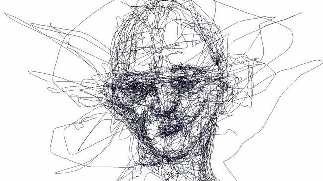 Вы не поверите, но эти картины были нарисованы глазами рисунки глазами, художник рисует глазами, Грэхем Финк, Graham Fink