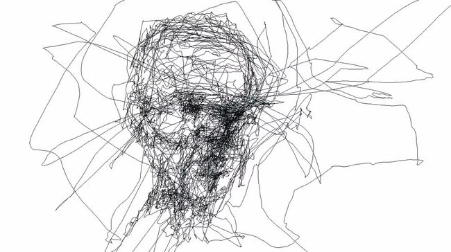 Вы не поверите, но эти картины были нарисованы глазами рисунки глазами, художник рисует глазами, Грэхем Финк, Graham Fink