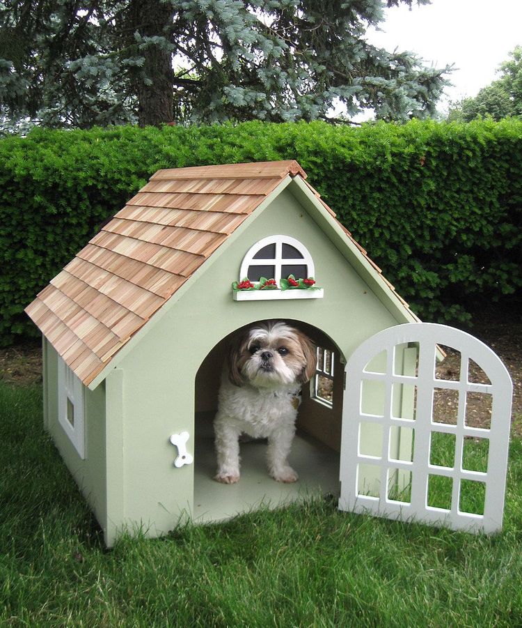 Двухэтажный Домик Для Собаки