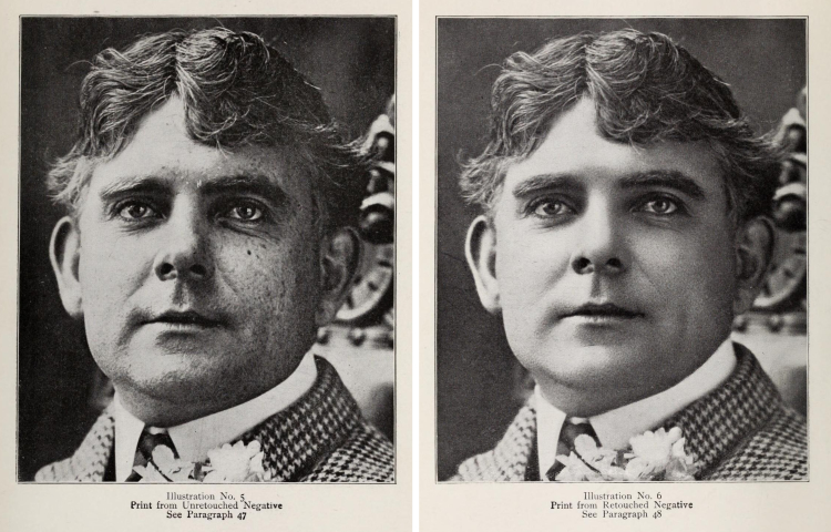 «Фотошоп 1909 года» или способы, которыми люди исправляли фотографии более 100 лет назад