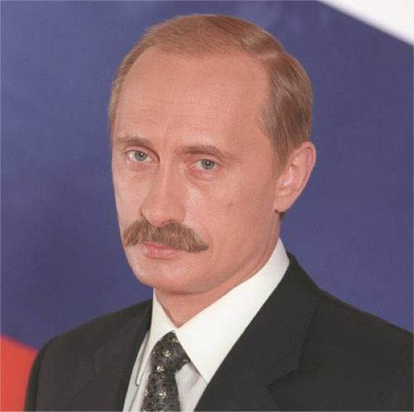 Путин С Усами Фото