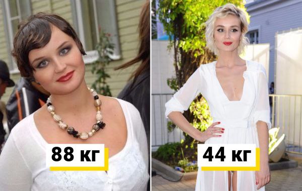 Как похудела Полина Гагарина – 40 кг за полгода