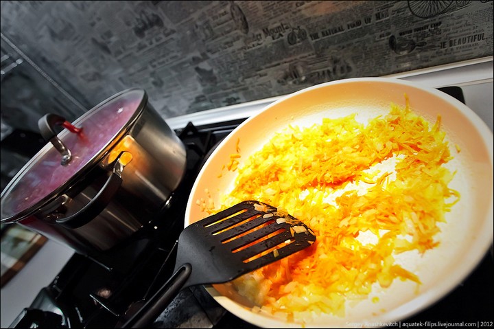 Рецепт аппетитного борща. Готовим сами Рецепт аппетитного борща. Готовим сами