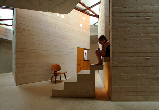 Креативная архитектура. Дом в форме города недалеко от Парижа