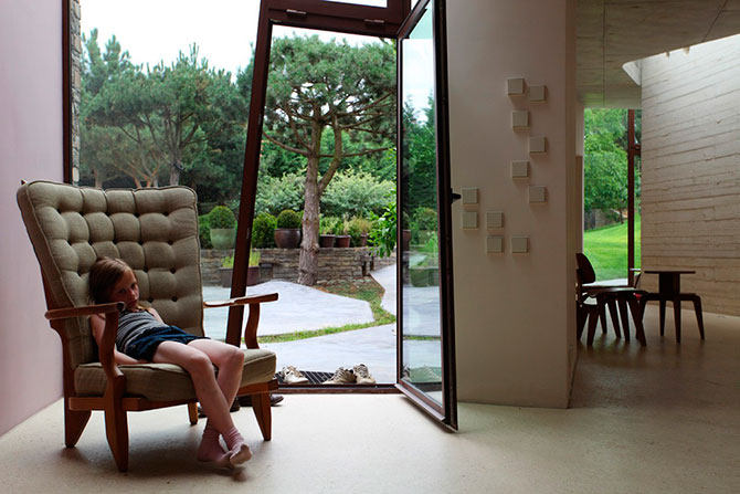 Креативная архитектура. Дом в форме города недалеко от Парижа