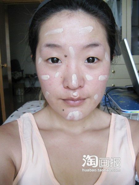 Из чудовища - в красавицу. Чудеса китайского макияжа. 