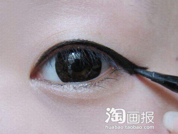 Из чудовища - в красавицу. Чудеса китайского макияжа. 