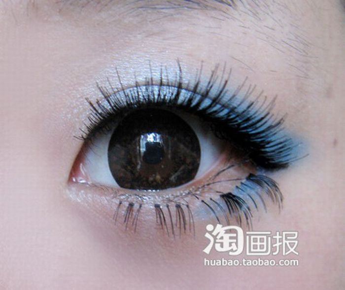 Из чудовища - в красавицу. Чудеса китайского макияжа. 