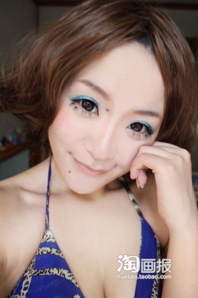 Из чудовища - в красавицу. Чудеса китайского макияжа. 