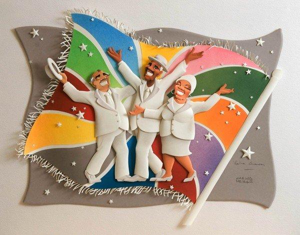 Бумажное творчество от Карлоса Мейра