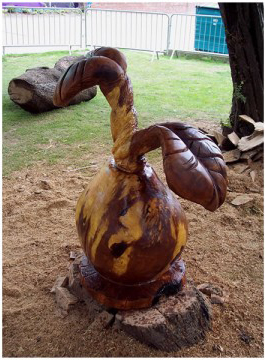 Новая жизнь срубленных деревьев от художника Томми Краггса Новая жизнь срубленных деревьев от художника Томми Краггса