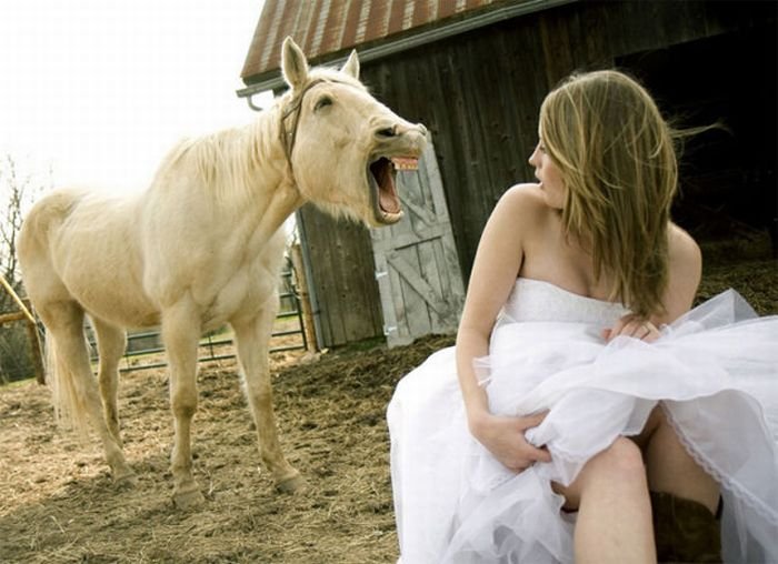 Оригинальные свадебные фото