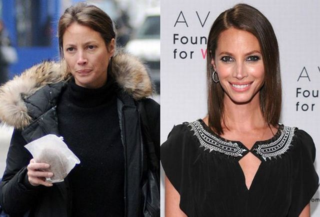 Звёзды тоже люди Звезды, модели, без макияжа