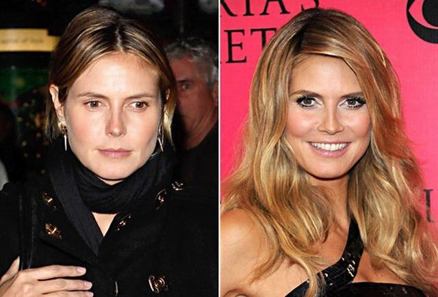 Звёзды тоже люди Звезды, модели, без макияжа