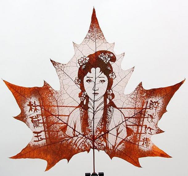 Резьба по листьям Резьба по листьям