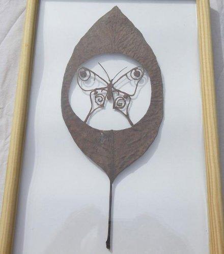 Резьба по листьям от испанского художника Лоренцо Дюрана