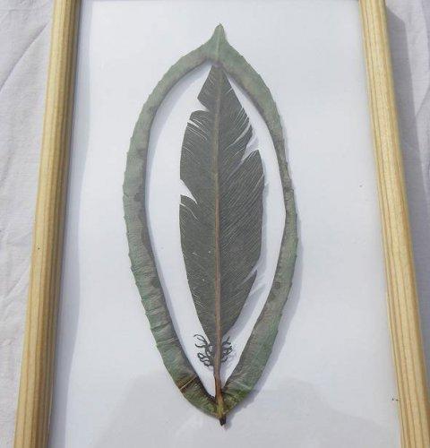 Резьба по листьям от испанского художника Лоренцо Дюрана