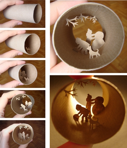 Жизнь внутри туалетной бумаги от Анастасии Элиас