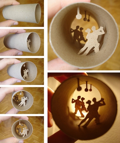 Жизнь внутри туалетной бумаги от Анастасии Элиас