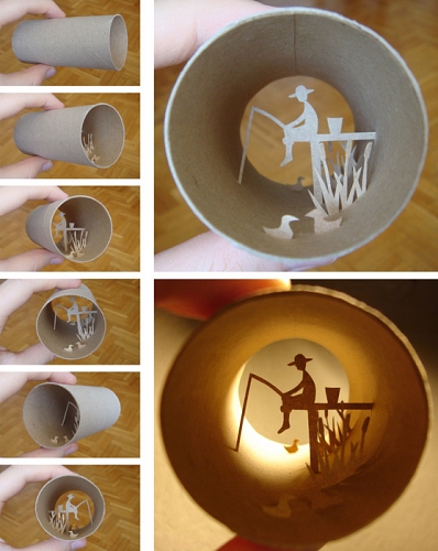 Жизнь внутри туалетной бумаги от Анастасии Элиас