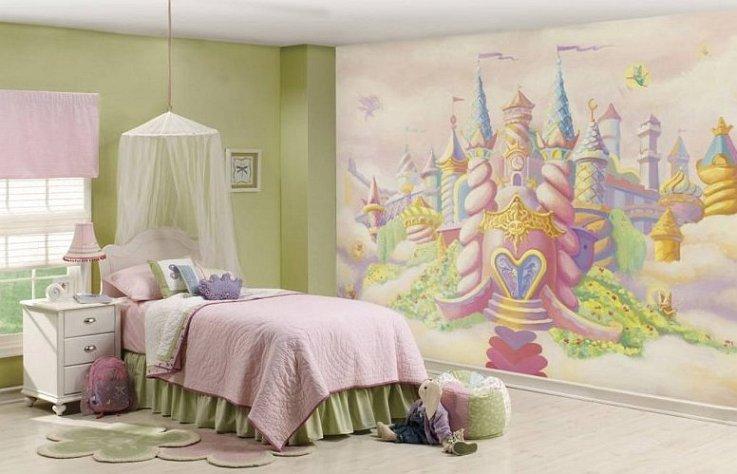 Сказочные и фэнтези идеи для оформления детских комнат
