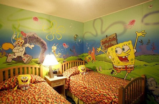 Сказочные и фэнтези идеи для оформления детских комнат