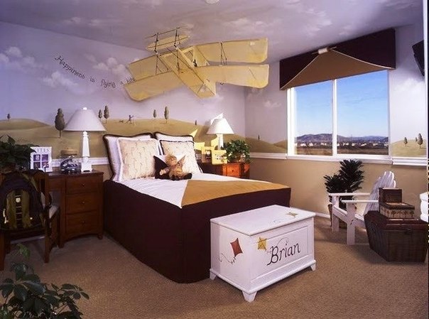 Сказочные и фэнтези идеи для оформления детских комнат