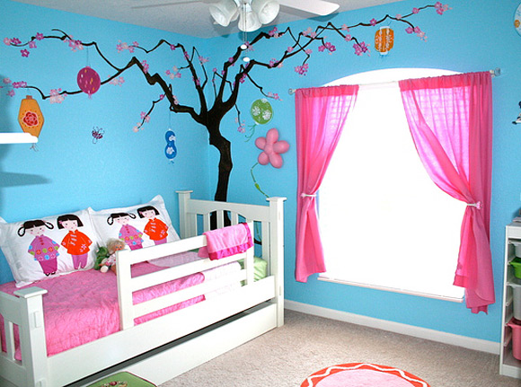 Сказочные и фэнтези идеи для оформления детских комнат