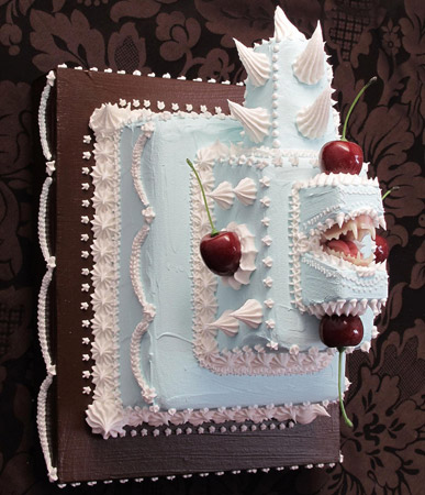 Очень необычные зубастые торты