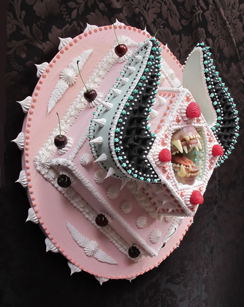 Очень необычные зубастые торты