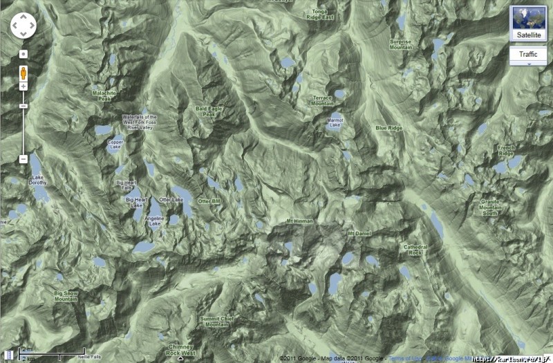 США: Озера и водопады долины реки Фосс США: Озера и водопады долины реки Фосс