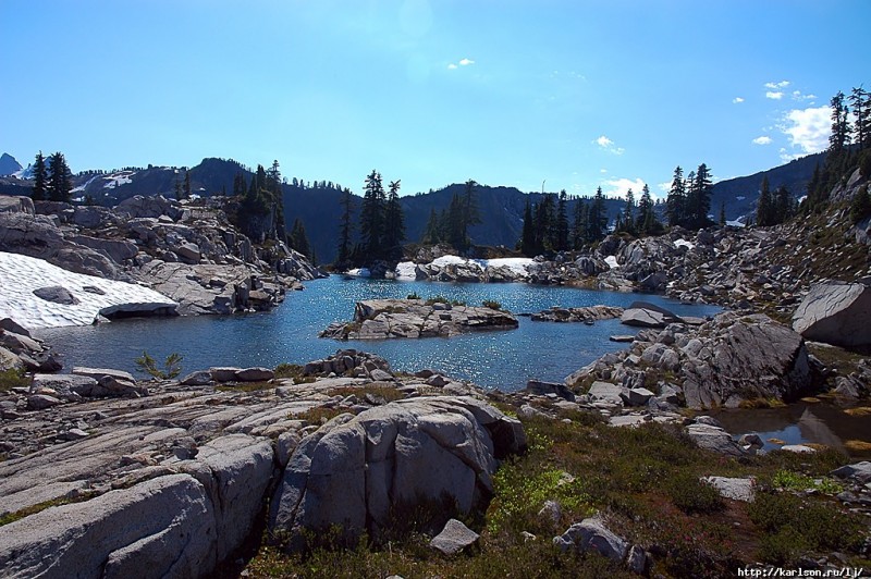 США: Озера и водопады долины реки Фосс США: Озера и водопады долины реки Фосс