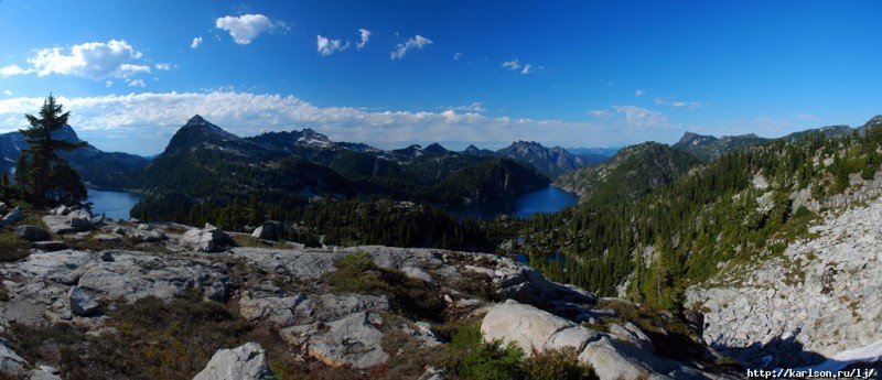США: Озера и водопады долины реки Фосс США: Озера и водопады долины реки Фосс
