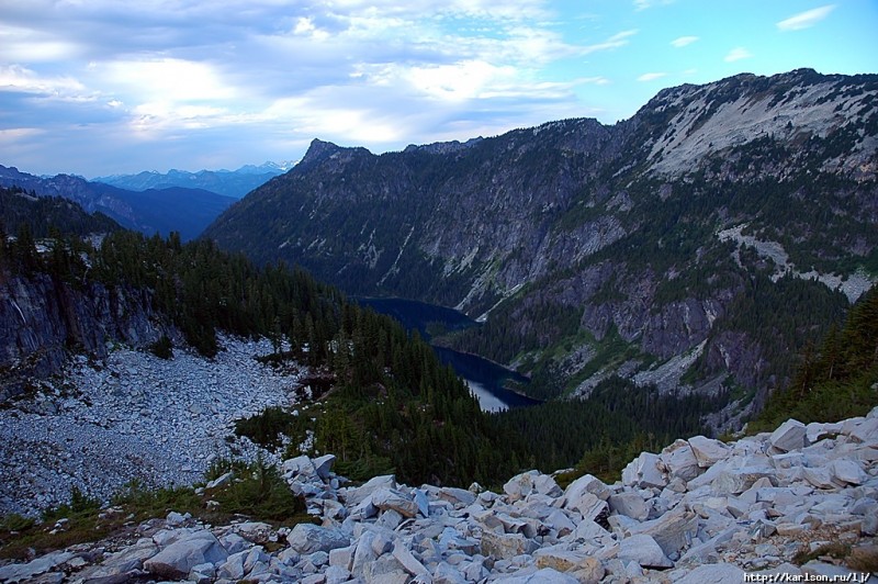 США: Озера и водопады долины реки Фосс США: Озера и водопады долины реки Фосс