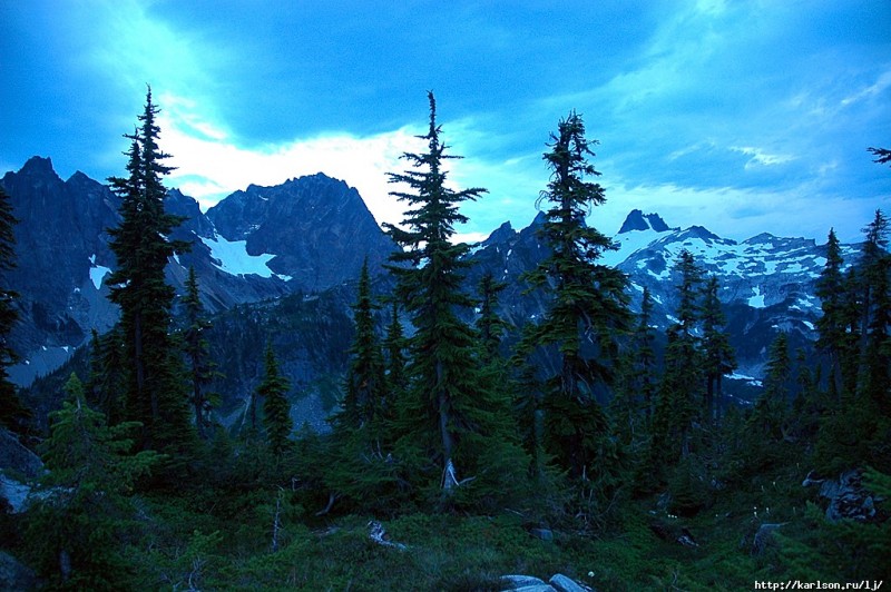 США: Озера и водопады долины реки Фосс США: Озера и водопады долины реки Фосс